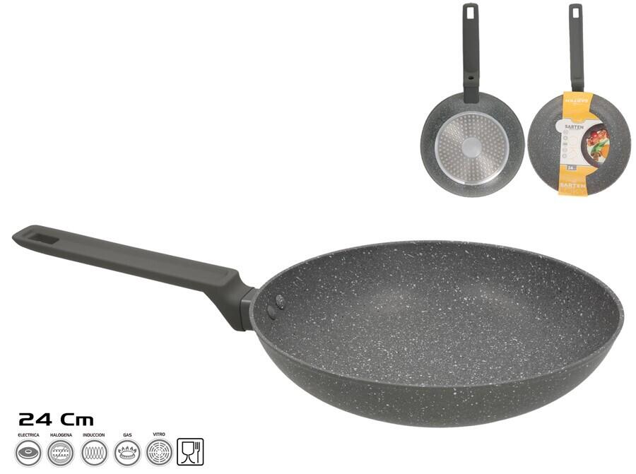 Panna 24 cm, granīta efekts, 4,8 x 44,5 x 24 cm, KITCHEN&GO (8445393392462)