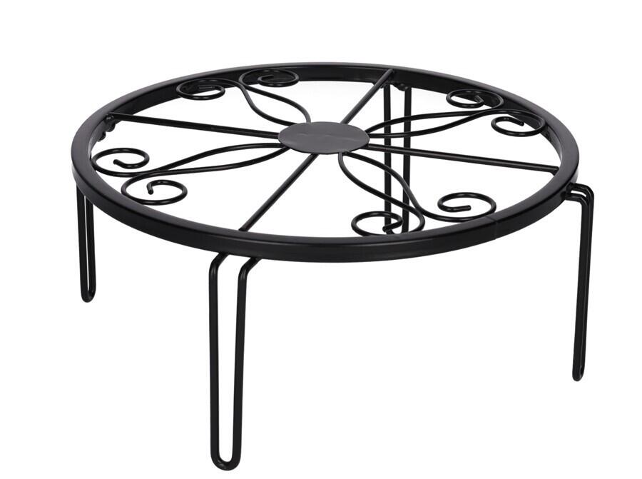 Железная подставка для горшка 22,8x10,2 см, GARDEN ENJOY (8445393430157)