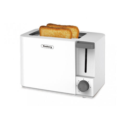 Tosteris, 700W, 2 šķēlēm, Balts, 55R51440FW