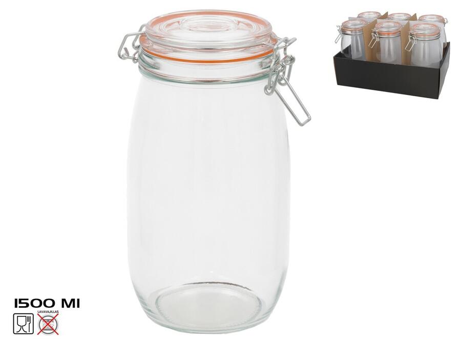 Hermētiska glabāšanas burka 1500 ml, 22