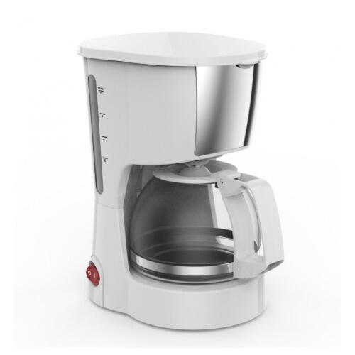 Кофеварка, 600W, 0.6L, Белый, 55R51170FW, Rosberg (55R51170FW)