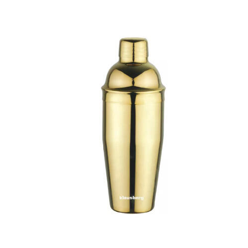 Kokteiļu šeikeris, zelta krāsa, 750 ml