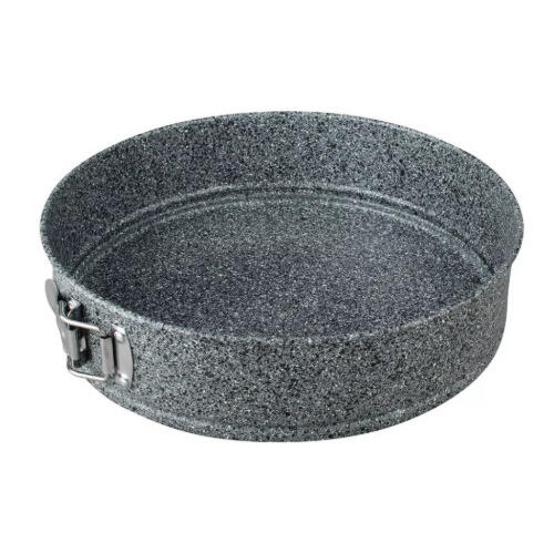 Kūkas forma, pelēks marmors Ø26cm Klausberg