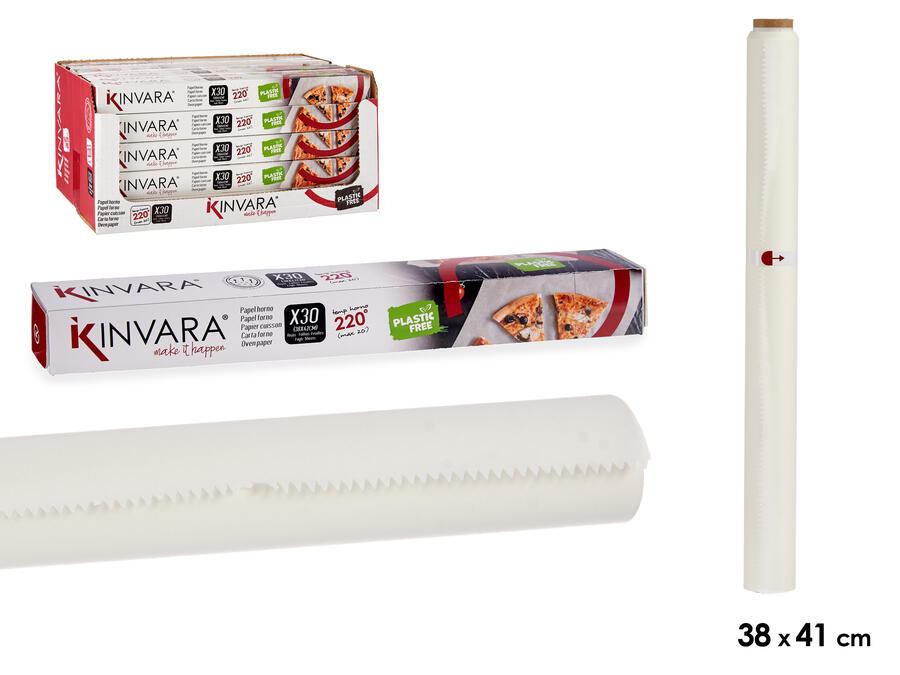 Бумага для выпечки, 30 листов, 38×41 см, 3.5×38.5×3.5 см, 87077, Kinvara (87077)
