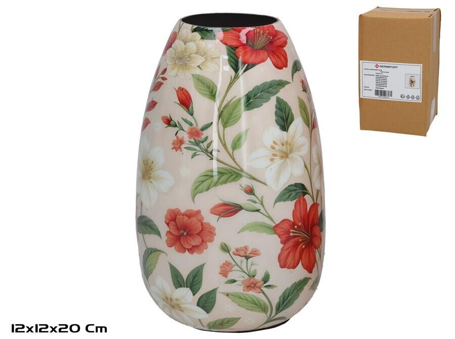 Ваза, 12 x 12 x 20 см Zoe, DECORLIFE (8445393603971)