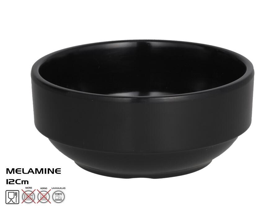 Классическая чёрная миска 12x5,4 см, KITCHEN&GO (8445393535302)