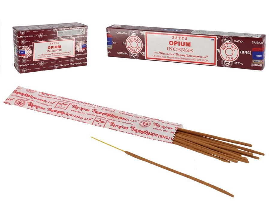Vīraks 15 g, 12 kociņi Opium