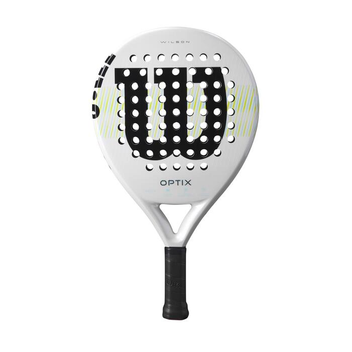 WILSON OPTIX V1 WHITE PADEL RAKETE