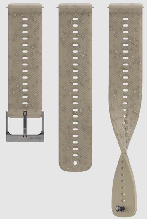 22 ATH6 SILICONE STRAP GRVEL GRAY S+M (SS051069000)