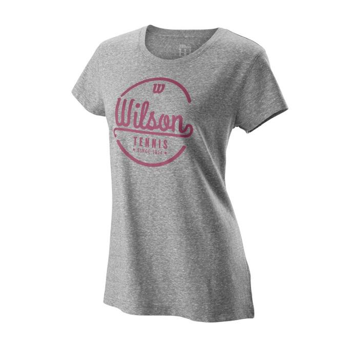 Wilson W LINEAGE TECH TEE HEATHER