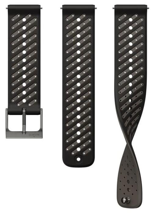 22 ATH8 SILICONE STRAP BLACK (SS051213000)