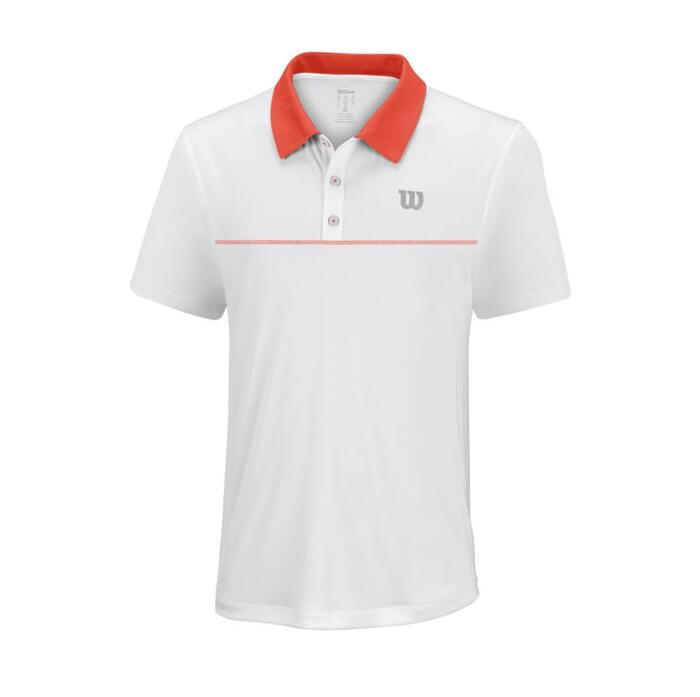 Wilson M EXPORT POLO WHITE /S