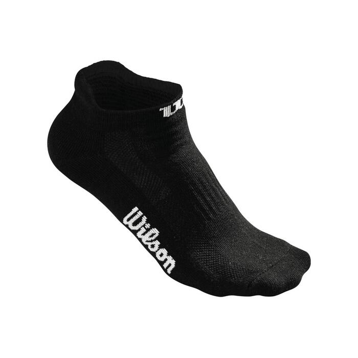 Wilson W BLACK NO SHOW SOCK