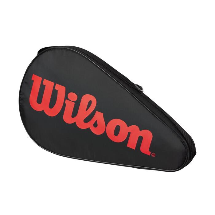 WILSON PADEL COVER BLACK/INFRARED (WR8904301001)