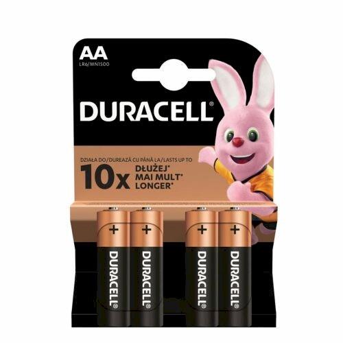 Duracell BASIC LR6 AA baterijas 4