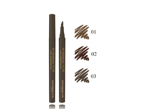 Dermacol 16H Microblade Tattoo Water-Resistant Карандаш для бровей 01 1 ml (85972537)