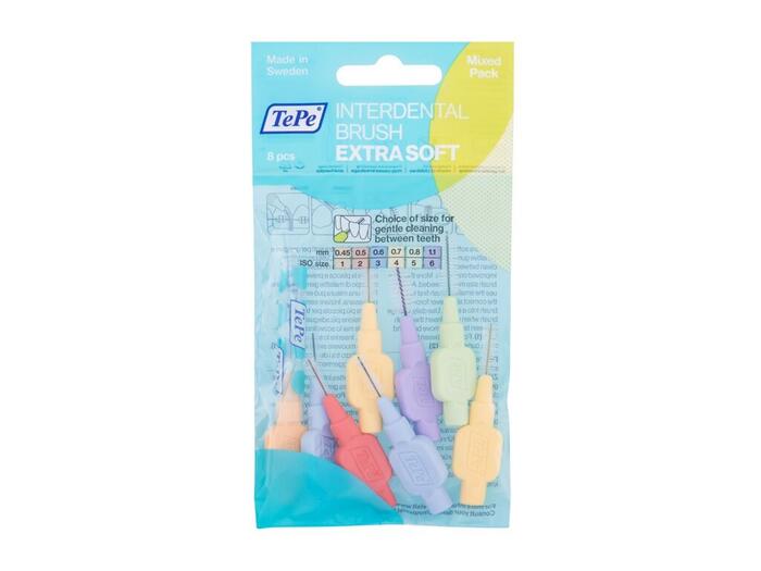 TePe Extra Soft Межзубная щетка 8pc / Mixed Pack (7317400002385)