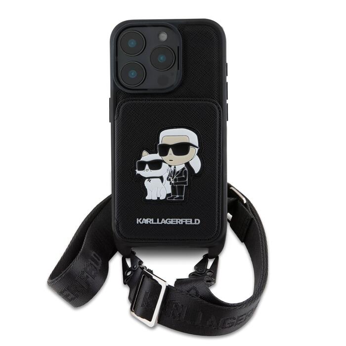 Karl Lagerfeld Saffiano Crossbody Strap Karl