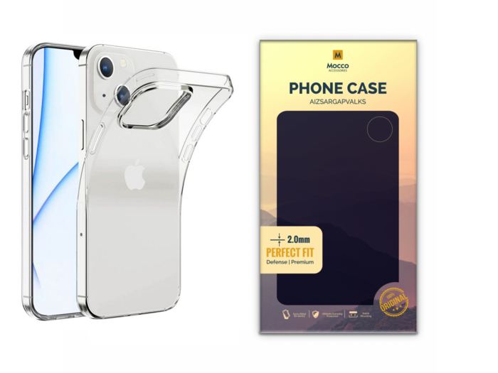 Mocco Original Clear Case 2mm Aizmugurējais