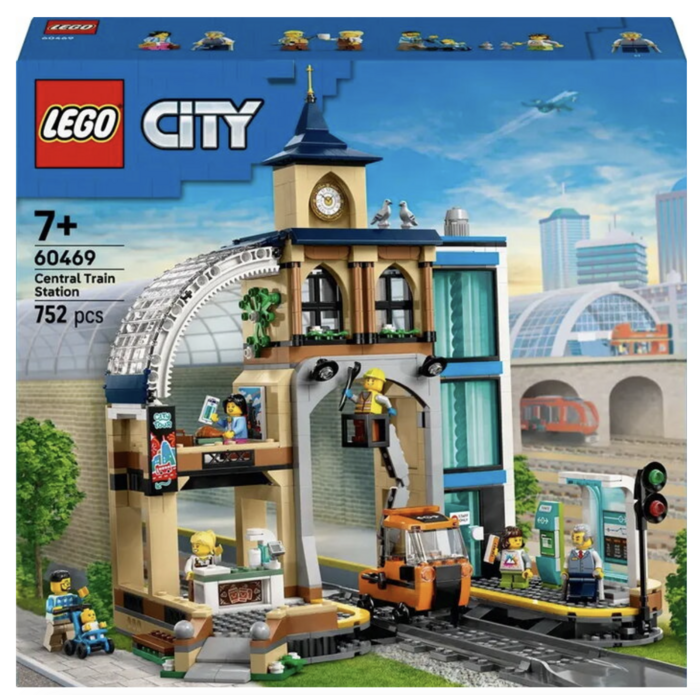 LEGO 60469 Central Train Station Konstruktors