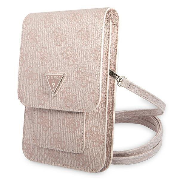 Guess 4G Triangle Viedtālruņa Somiņa Pink (GUWBP4TMPI)