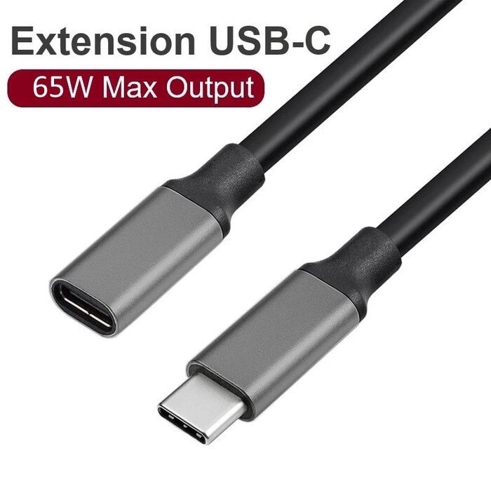 RoGer USB-C Extension Cable Pagarinātāja kabelis