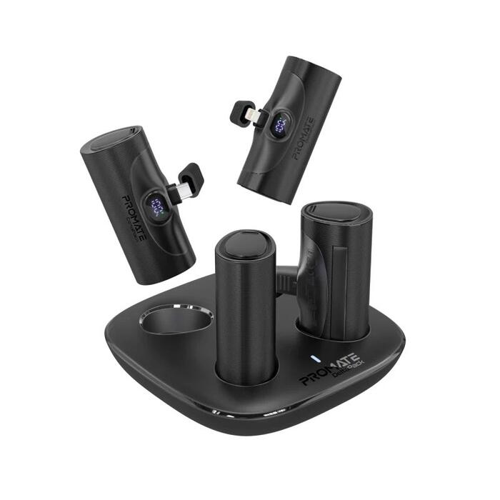 Promate DeltaPack Uzlādes akumulatora komplekts 4x