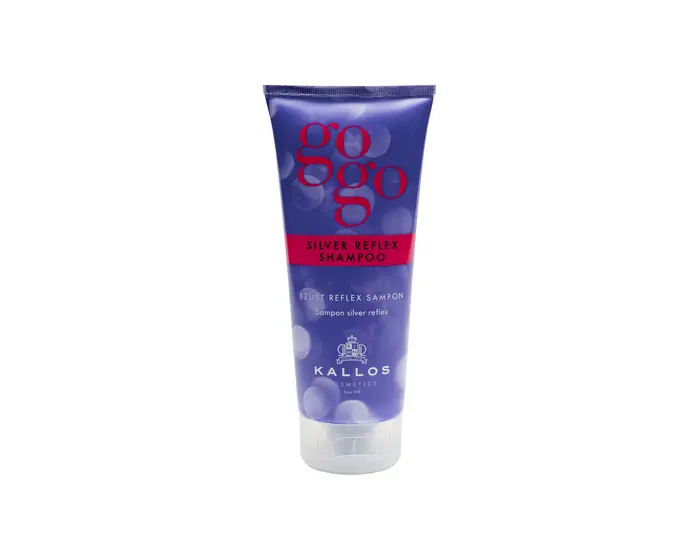 Kallos GoGo Silver Reflex Shampoo Sudrabainais