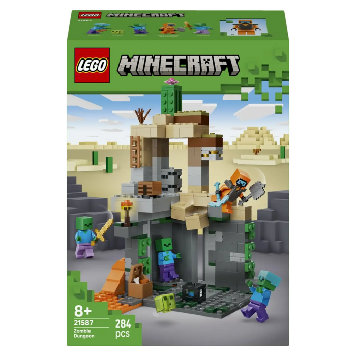 LEGO 21587 Minecraft Loch Zombie Konstruktors