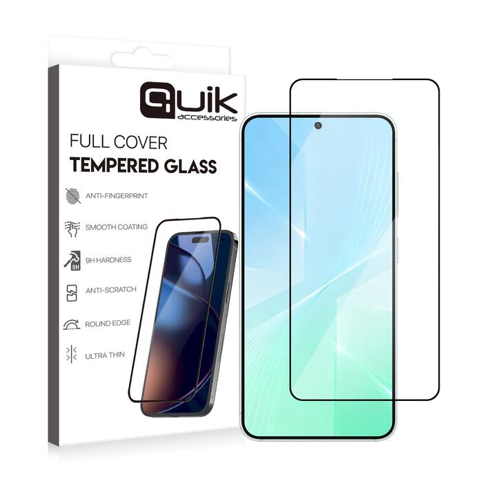 Quik Accessories Full Cover Tempered Glass Защитное Стекло для Samsung Galaxy S26 (QK-TG-SM-S26)