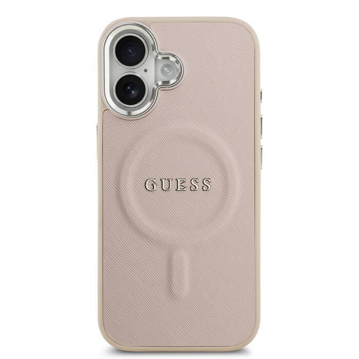 Guess PU Saffiano MagSafe Case Чехол для Apple iPhone 17 (GUHMP17SPSAREGSP)