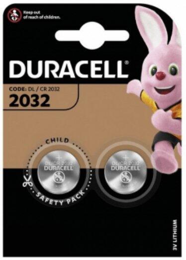 Duracell CR2032 Litija 3V Baterijas 2gb