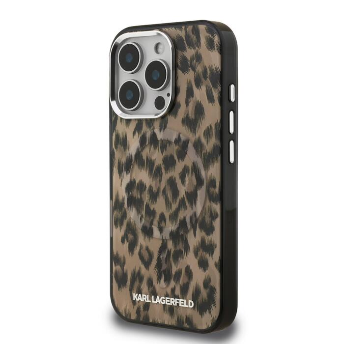 Karl Lagerfeld IML Leopard MagSafe Case