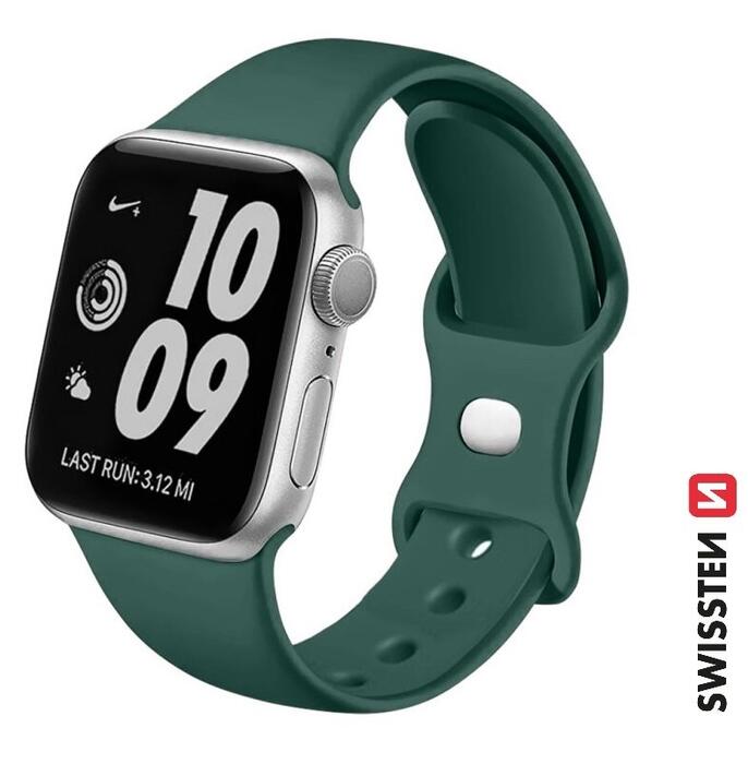 Swissten Силиконовый Pемешок для Apple Watch 38 / 40 mm (46000106)