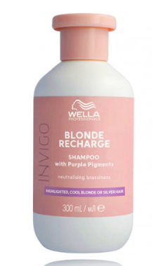 Wella Professionals Invigo Blonde Recharge Шампунь с фиолетовыми пигментами 300 ml (4064666339054)