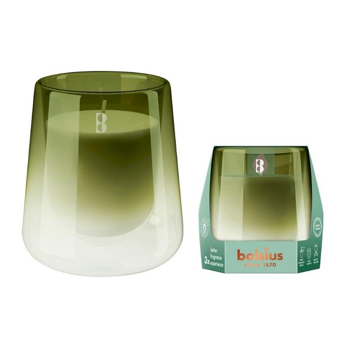 Bolsius CleanLight Aromātiskā Svece 95x85mm Gardenia&Fig (37020403)