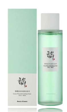 Beauty of Joseon Green Plum AHA + BHA Освежающий тоник 150 ml (8809473195655)