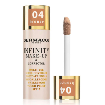 Dermacol Infinity Make-Up & Корректор 04 Bronze 20 g (8595003132046)