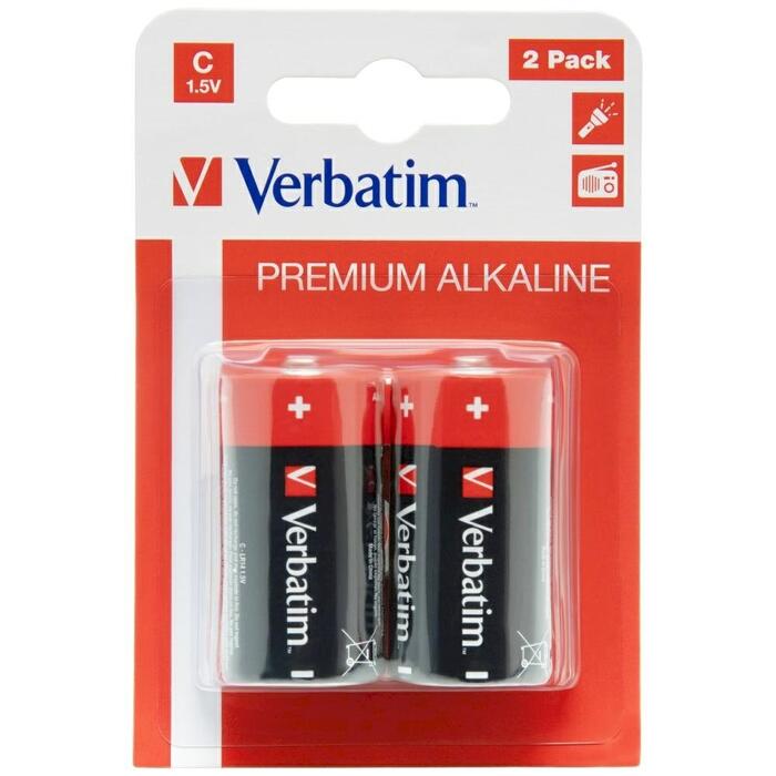 Verbatim C-LR14 C Baterijas 2gab (49922)