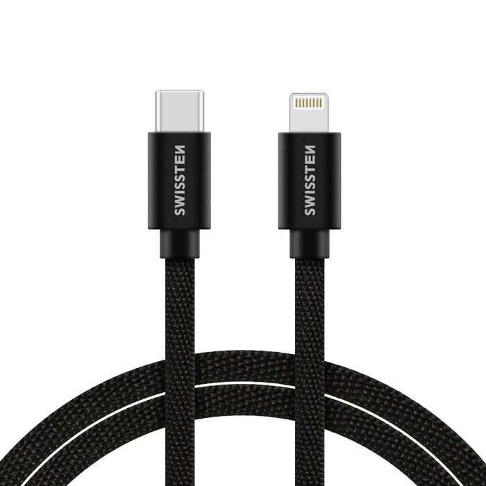 Swissten Textile Universāls Quick Charge 3