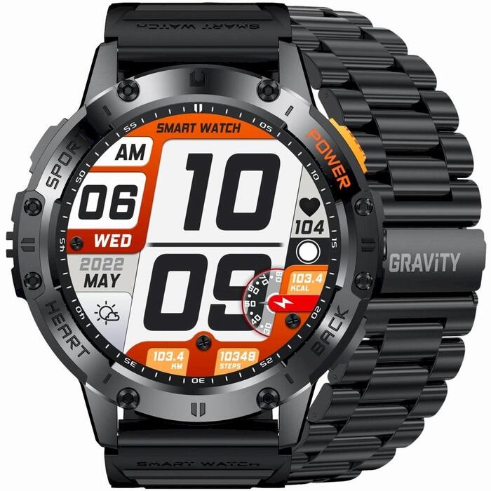 Smartwatch Gravity GT22-1 Смарт-часы / чёрный (GT22-1)