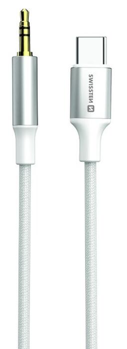 Swissten Audio Adapter Textile USB-C -