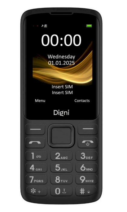 ESTAR DIGNI 244 Mobilais tālrunis (DIGNI-244)