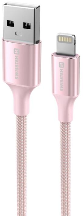 Swissten Textile II USB - Lightning