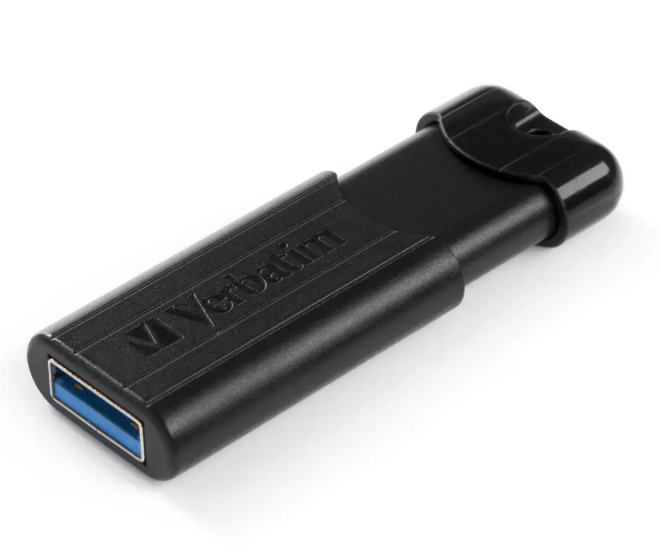 Verbatim PinStripe USB 3.2 Gen 1 флешка 64GB (49318)