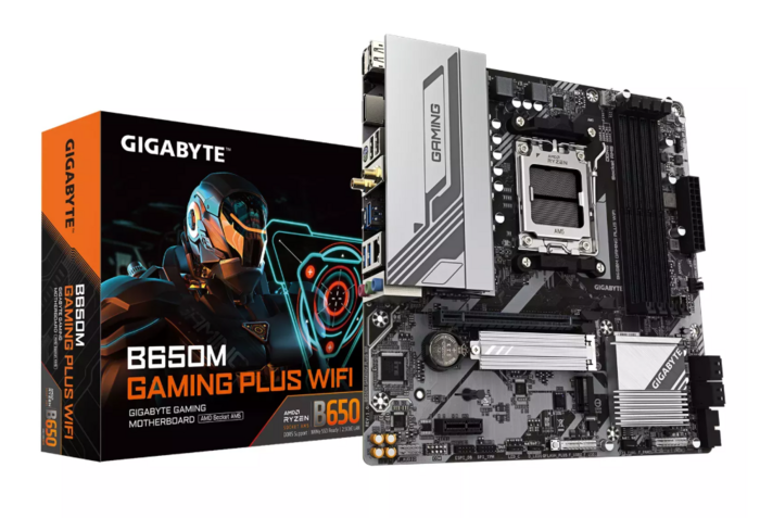 Gigabyte B650M Gaming Plus Mātesplate (B650M-PLUS-WF)