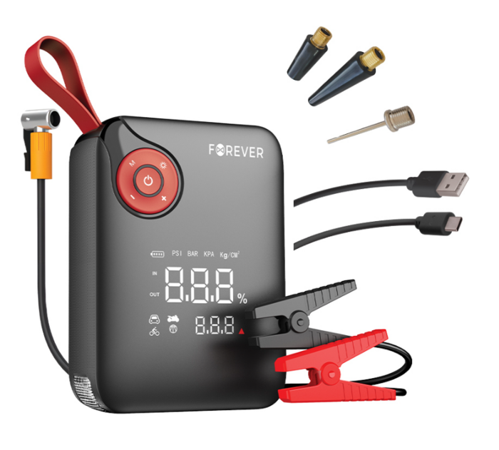 Forever Jump Starter 4in1 JS-400 Automobiļa