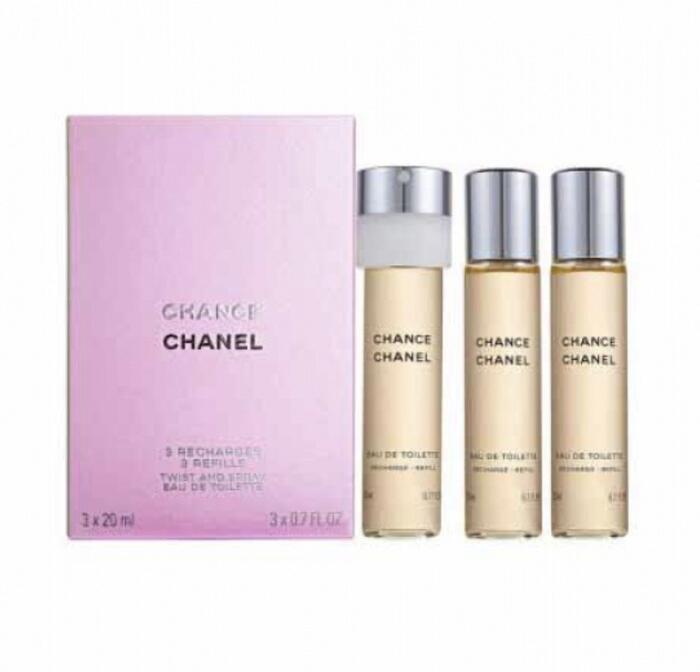 Chanel Chance Uzpildes flakons EDT 3x20ml
