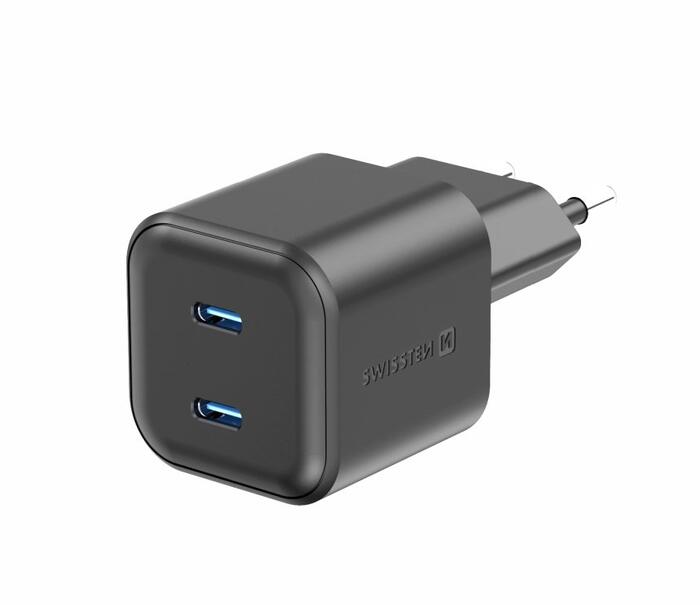 Swissten GaN PD 2x USB-C Tīkla