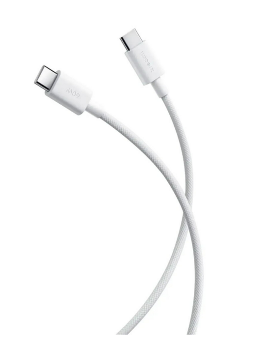 Xiaomi 3A Braided USB-C uz USB-C Kabelis 1m (BHR0878GL)